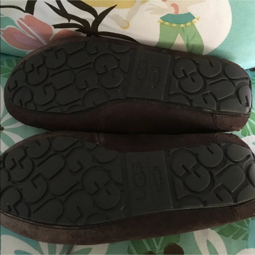Ugg Dakota Espresso Plush Moccasin Slipper - image 6